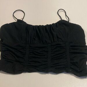 Princess Polly black party top